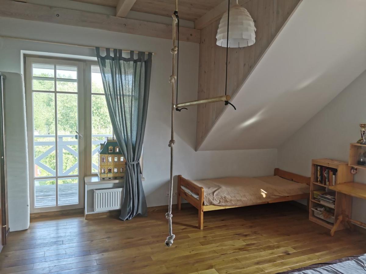 9 Min From Palanga! Luxury House On The River And Sauna Kretinga Exterior photo