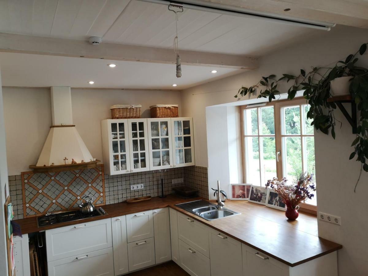 9 Min From Palanga! Luxury House On The River And Sauna Kretinga Exterior photo