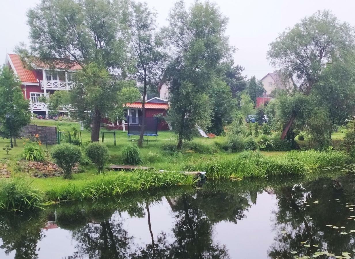 9 Min From Palanga! Luxury House On The River And Sauna Kretinga Exterior photo